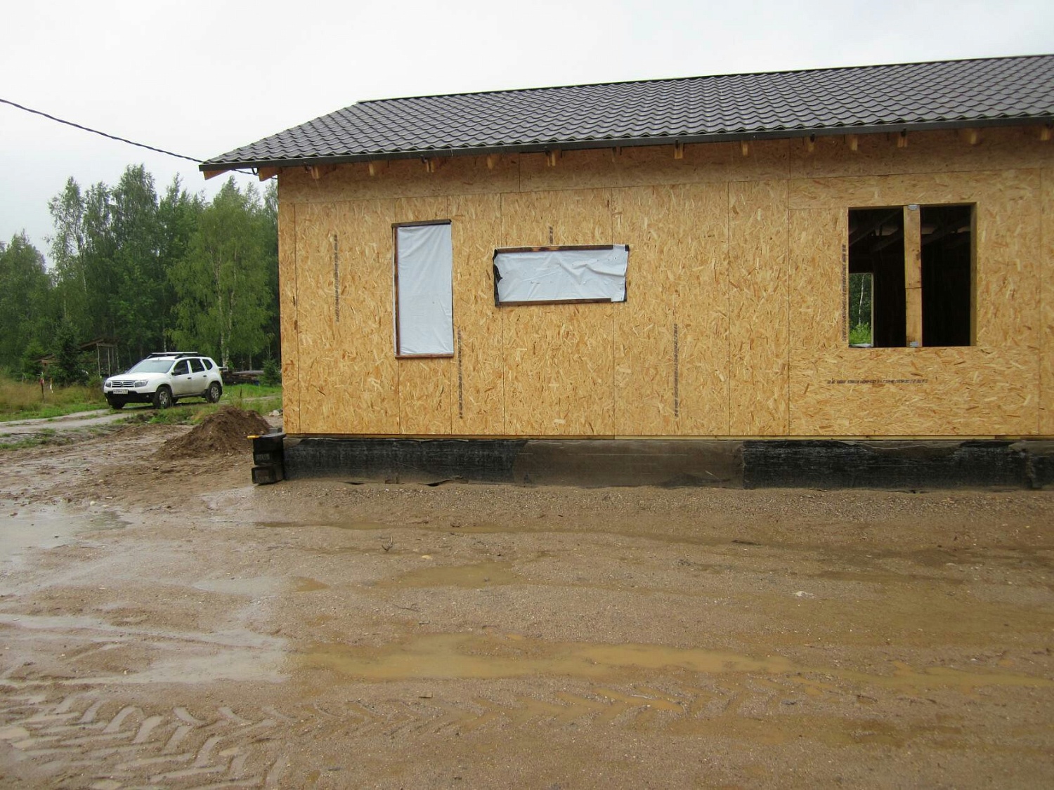 Каркасный дом Кемь с изменениями в Вологде -  2022 год
